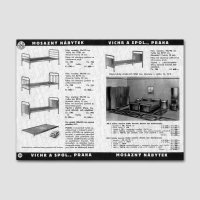 Funkcionalismus Katalog Kovový nábytek – Vichr a spol., Praha, funkcionalismus
