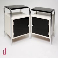 Funkcionalismus Noční stolky  Bb 28 set, funkcionalismus