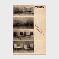 Funkcionalismus Leták nábytku – SLEZÁK, funkcionalismus